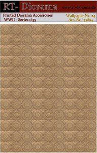 1:35 Printed Accessories: Wallpaper Nr.24