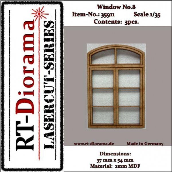 1:35 Window No.: 8 (3 pcs)