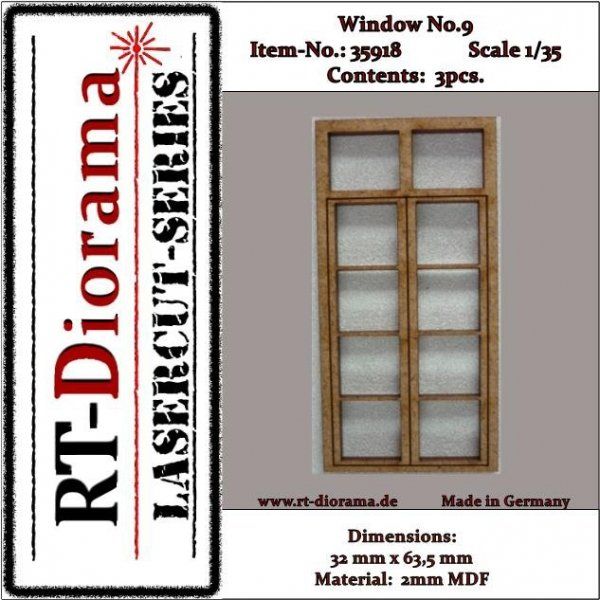 1:35 Window No.: 9 (3 pcs)