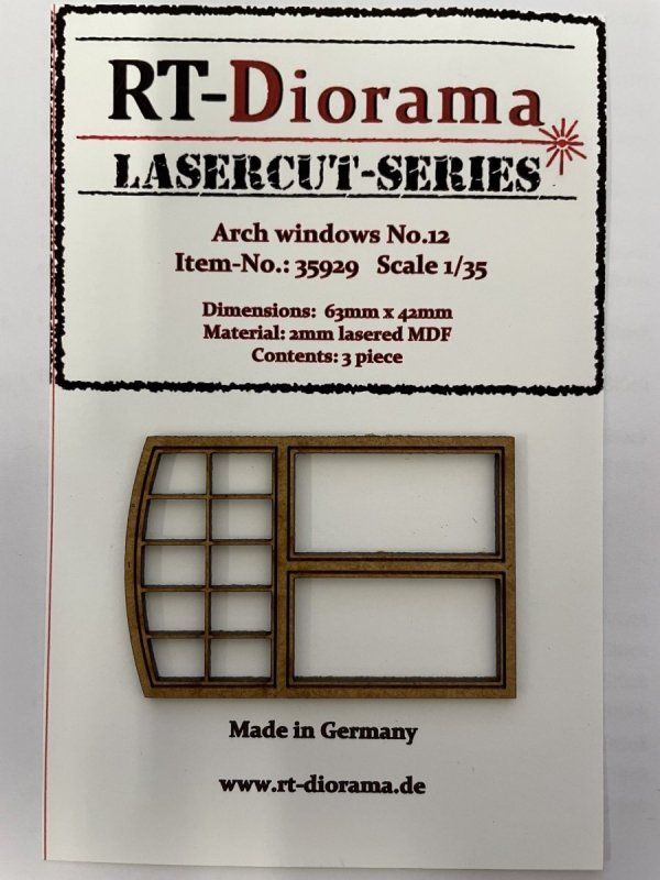 1:35 Arch windows No.12