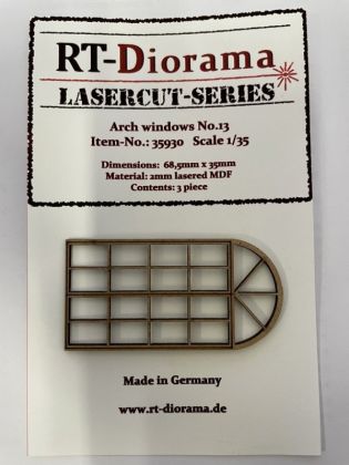 1:35 Arch windows No.13