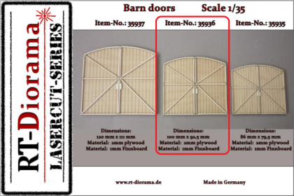 1:35 Barn doors - medium