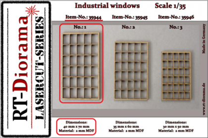 1:35 Industrial windows No.1
