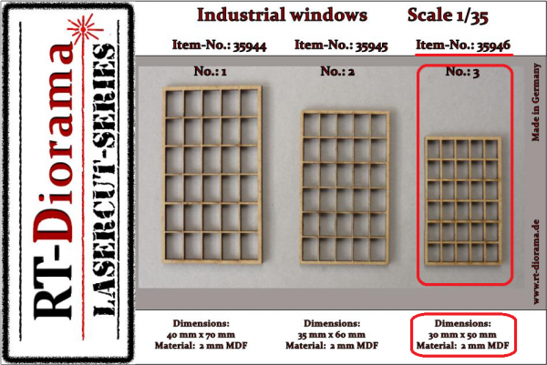 1:35 Industrial windows No.3