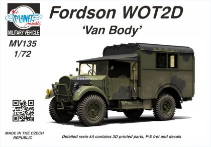 1:72 Fordson WOT2D ‘Van Body’