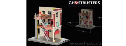 Ghostbusters Firestation 3D puzzle