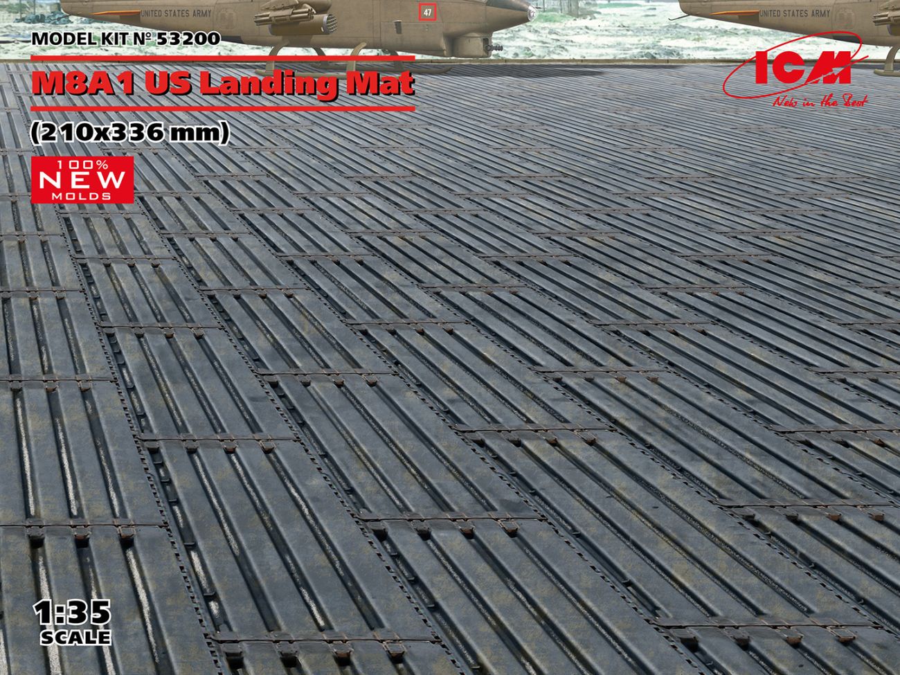 1:35 M8A1 US Landing Mat