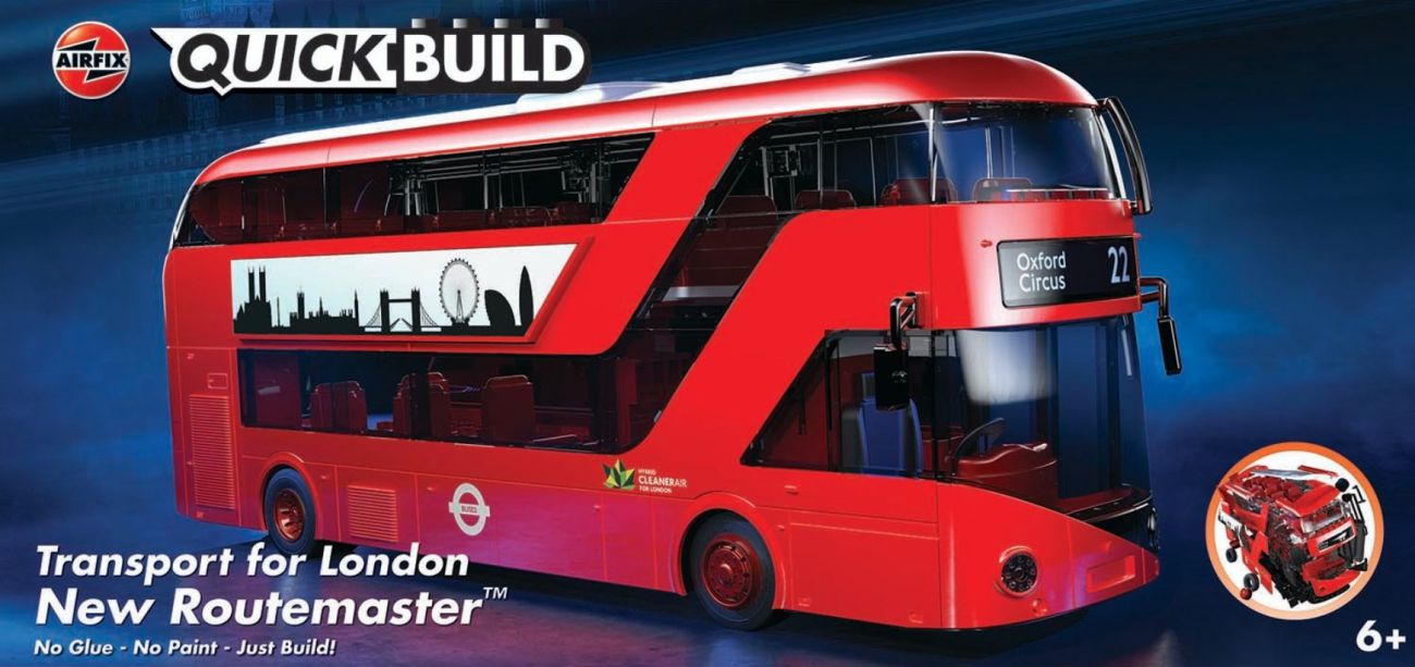 Routemaster Bus QUICK BUILD