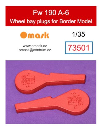 1:35 Fw 190 A-6 wheel bay plugs (for Border Model)