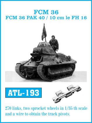 1:35 FCM 36 / FCM 36 PAK 40 / 10 cm le FH 16