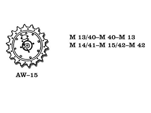 1:35 M 13/40 - M40 - M13 M14/41 - M15/42 - M42