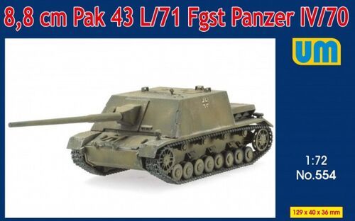 1:72 8,8 cm Pak 43 L/71 Fgst Panzer IV/70