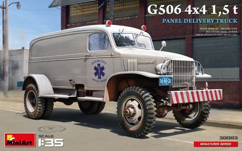 1:35 4х4 1,5 t PANEL DELIVERY TRUCK