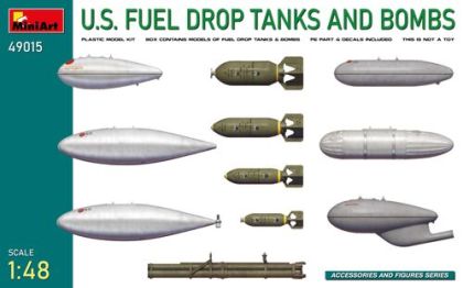 1:48 U.S. FUEL DROP TANKS AND BOMBS