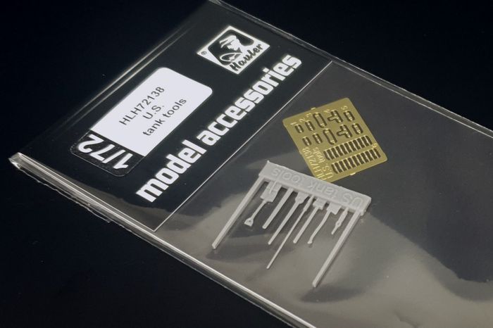 1:72 U.S. tank tools