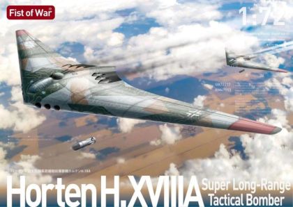 1:72 German WWII Horten H18A Super Long-Range Strategic Bomber