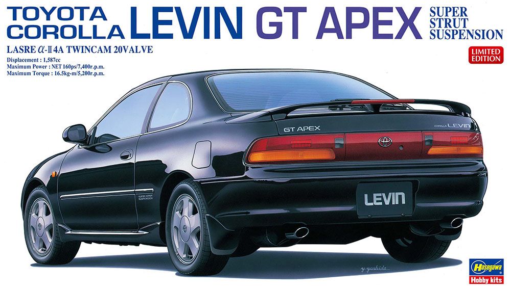 1:24 TOYOTA COROLLA LEVIN GT APEX