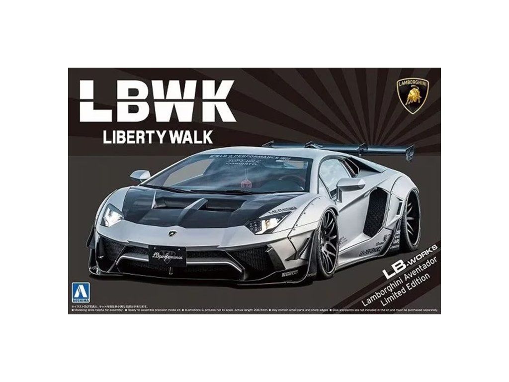1:24 LB Works Lamborghini Aventador Limited Edition