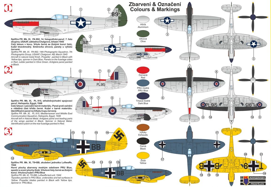 1:72 Spitfire PR.Mk.XI “Special Markings”
