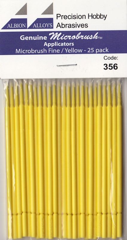 Microbrush Fine / Yellow – Cena za 1 ks !