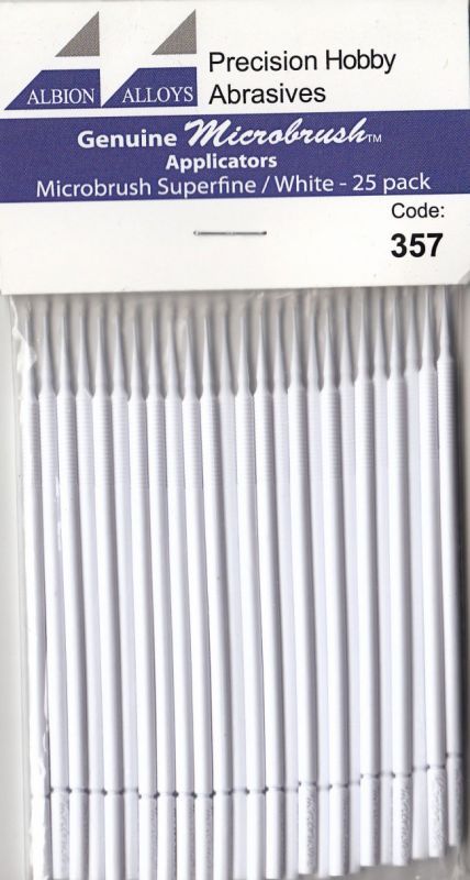 Microbrush Superfine / White – Cena za 1 ks !