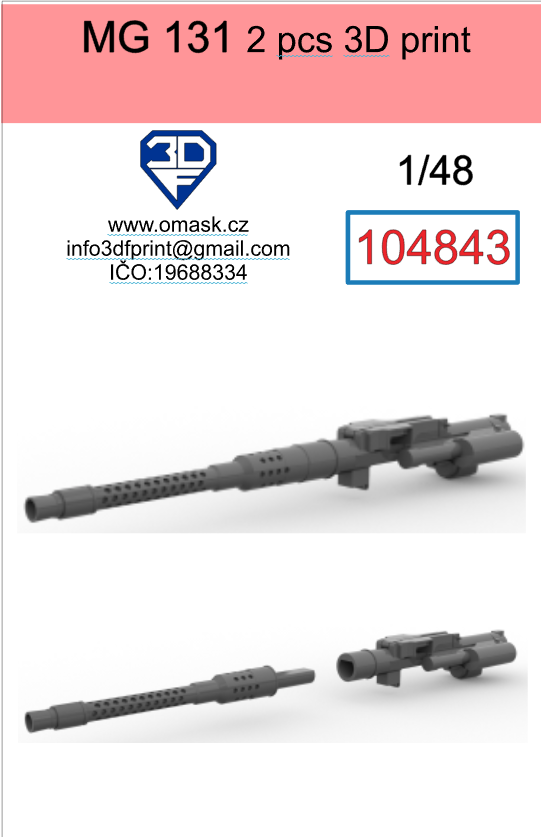 1:48 MG 131 2pcs