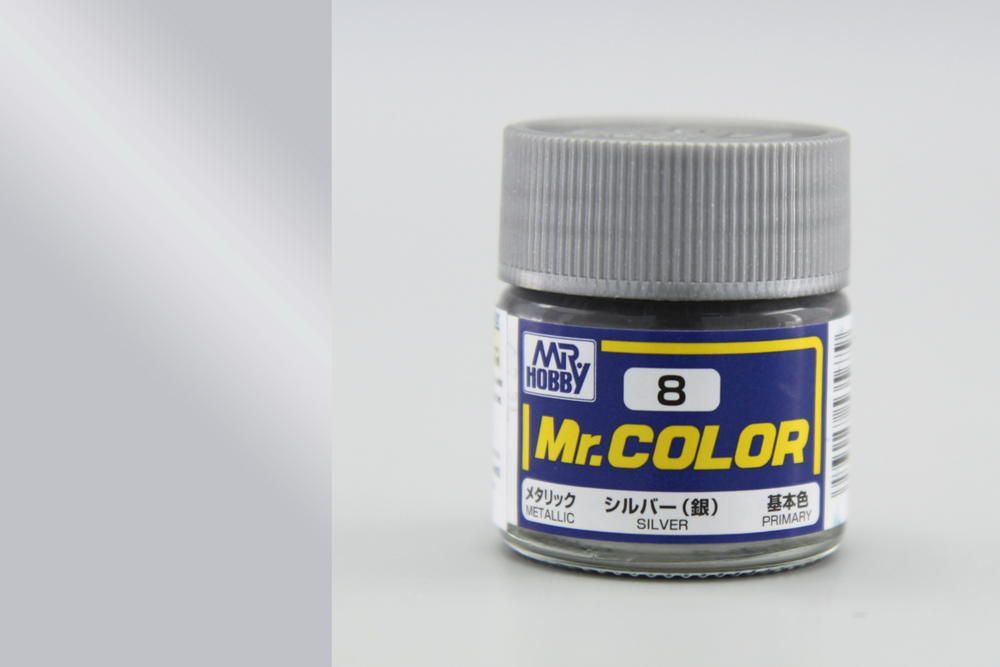 Mr. Color - stříbrná
