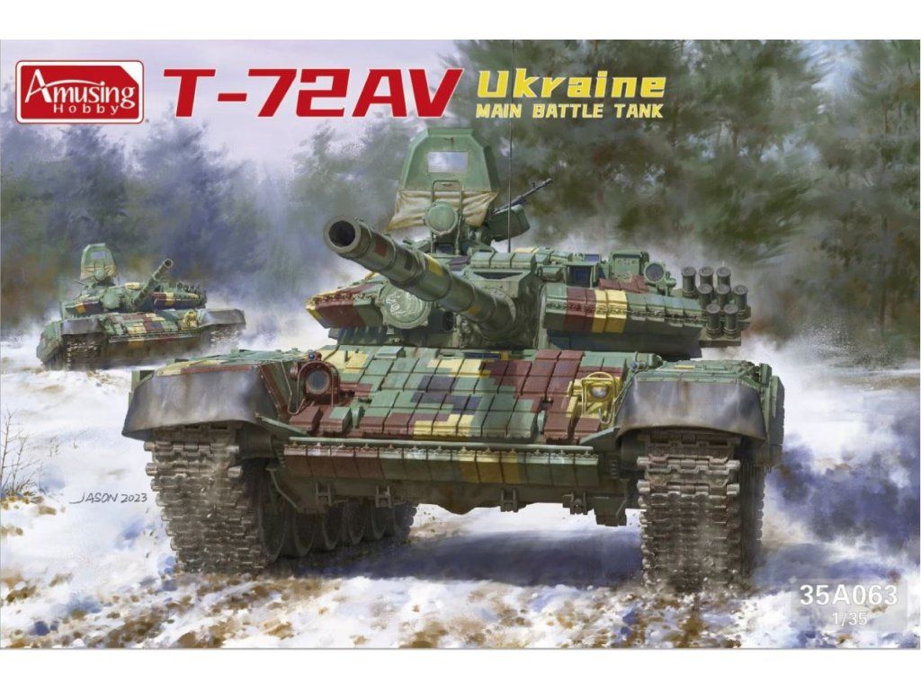 1:35 T-72AV Ukraine main battle tank