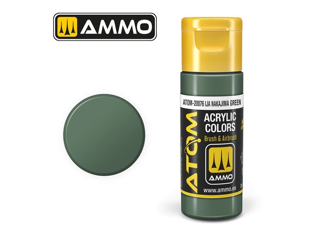 ATOM COLOR IJA Nakajima Green