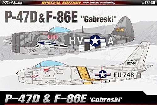 1:72 P-47D & F-86E 'Gabreski'