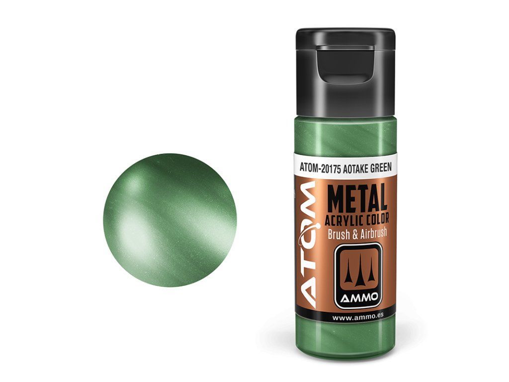 ATOM METALLIC Aotake Green