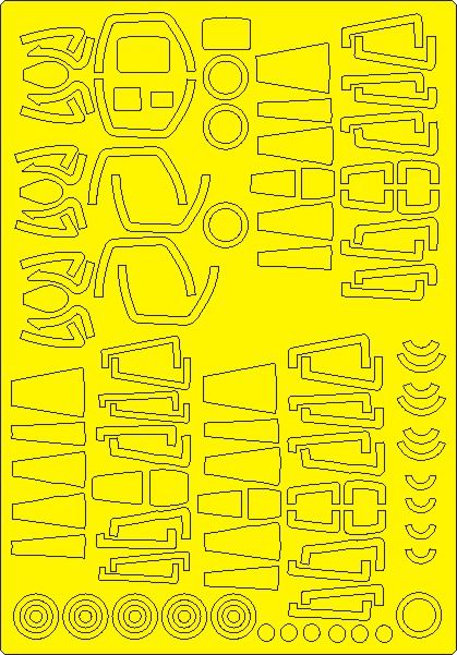 1:48 Yak-28PP Brewer-E ADVANCED kabuki masks