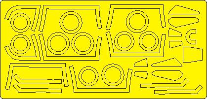 1:48 MiG-29A Fulcrum ADVANCED kabuki masks