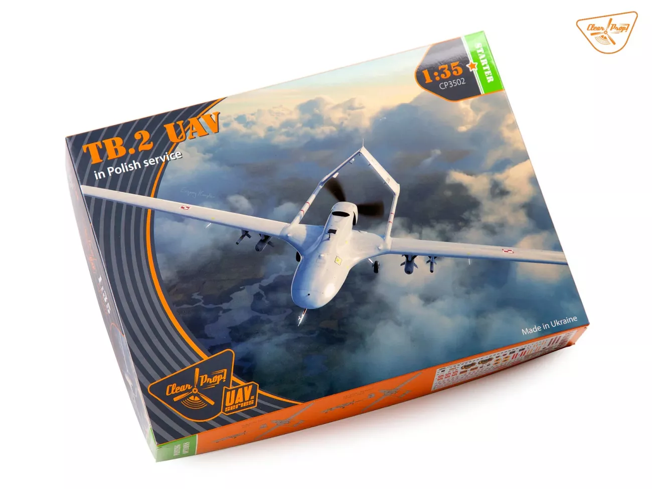 1:35 TB.2 UAV in Polish service STARTER KIT