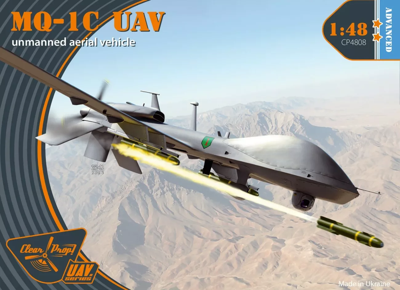 1:48 MQ-1C UAV ADVANCED KIT
