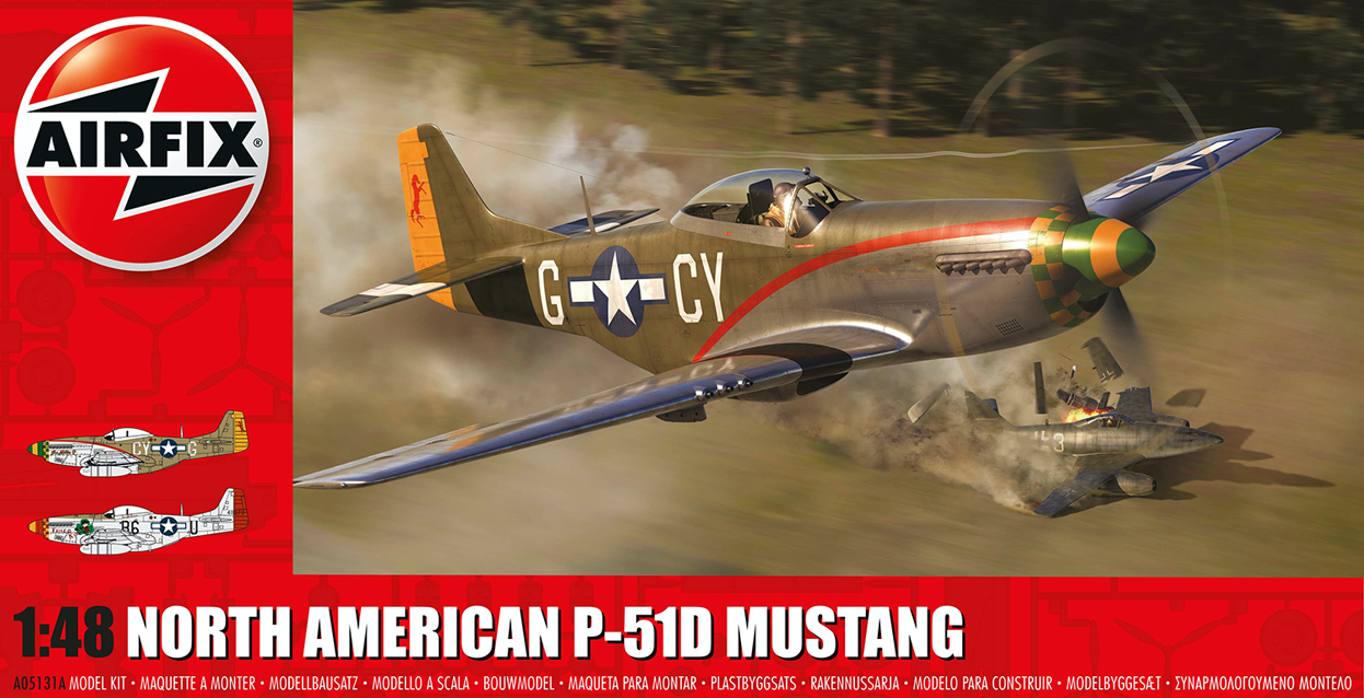 1:48 North-American P-51D Mustang