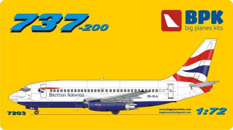 1:72 737-200 British Airways
