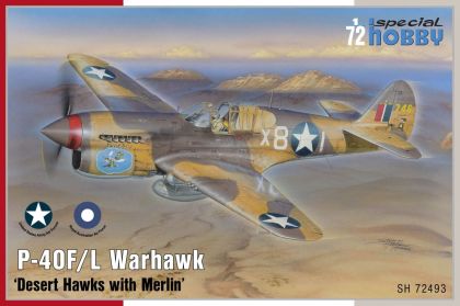 1:72 P-40F/L Warhawk ‘Desert Hawks with Merlin’