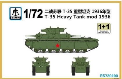 1:72 T-35 Heavy Tank Mod.1936