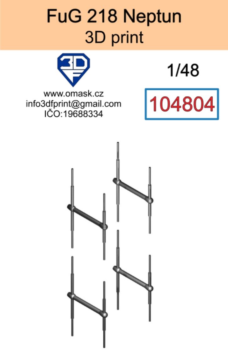 1:48 FuG 218 Neptun (3D print)