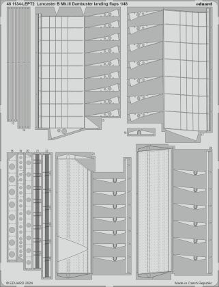1:48 Avro Lancaster B Mk.III Dambuster landing flaps