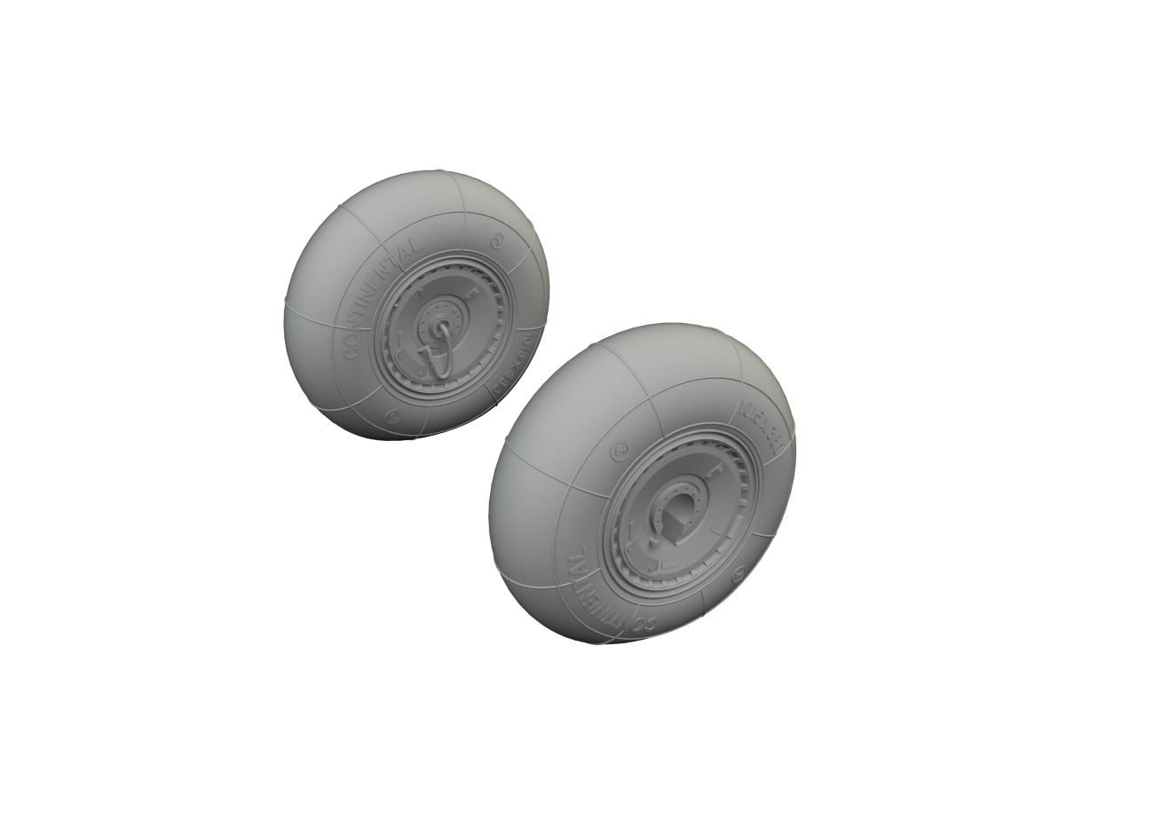 1:72 Me-410A-1/U-2 wheels