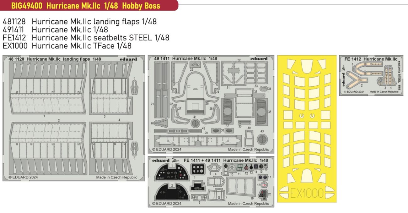 1:48 Hawker Hurricane Mk.IIc