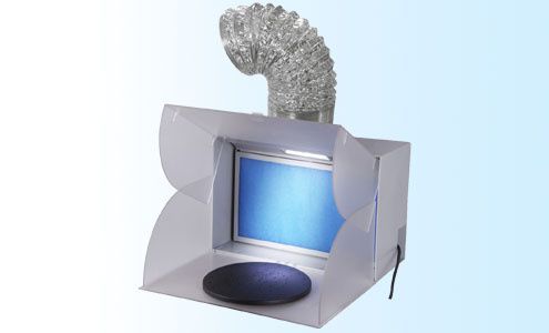 Přenosný stříkací box s odsáváním Fengda BD-512