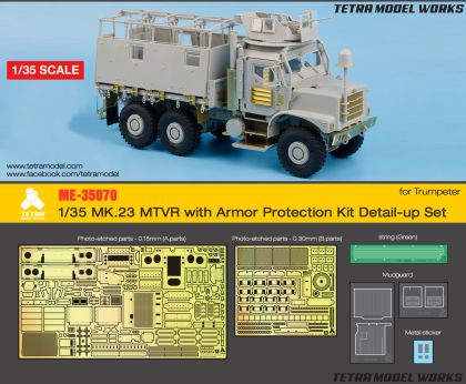1:35 MK.23 MTVR with Armor Protection Kit Detail-up Set (for Trumpeter)