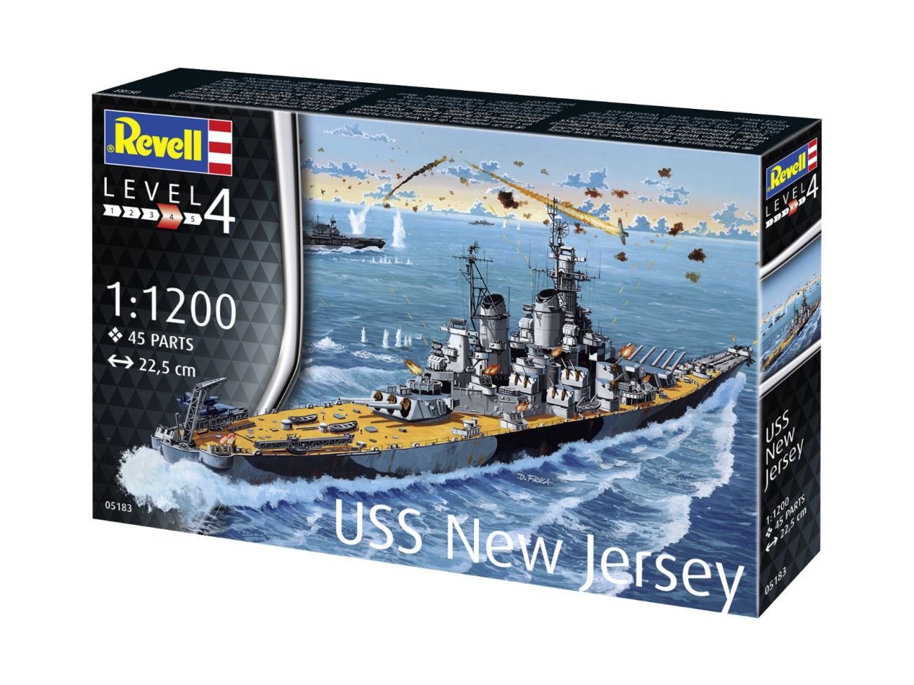 1:1200 USS New Jersey