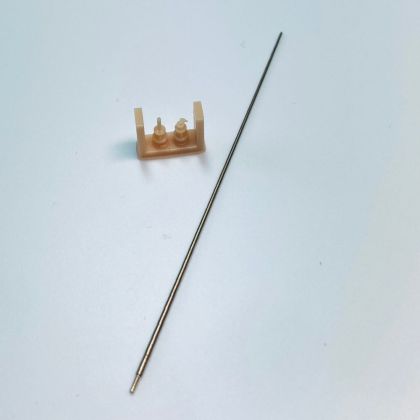 1:35 German 2m antenna set with small base, 1 pcs.