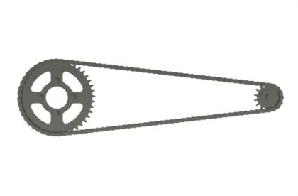 1:12 Suzuki RG 400 - Chain (Hasegawa 21509 - BK 9)