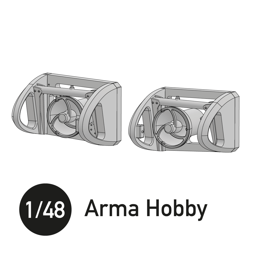 1:48 Hawker Hurricane Landing Lights