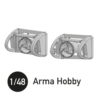 1:48 Hawker Hurricane Landing Lights